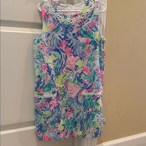 Lilly Pulitzer Kids Dress - Pink, Blue, Green Floral